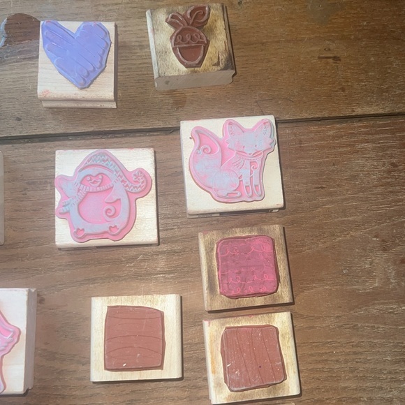 Lot of 17 stamps stamp in up and craft smart holiday - Picture 8 of 10